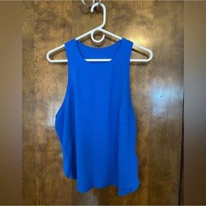 Lululemon high neck run and train tank
